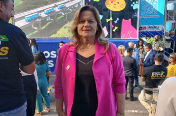 PREFEITA SÔNIA GABAU PARTICIPA DE EVENTO NO PALÁCIO DOS BANDEIRANTES E DESTACA NOVAS AÇÕES SOCIAIS PARA SALMOURÃO