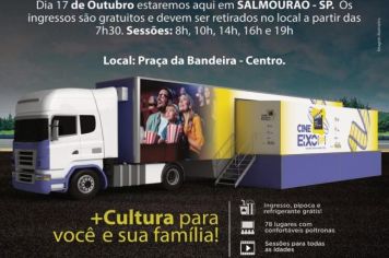 CULTURA ANUNCIA A CHEGADA DA CARRETA CINE EIXO/SP