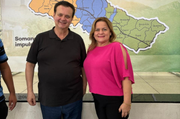  PREFEITA SÔNIA GABAU PARTICIPA DE REUNIÃO REGIONAL DA AMNAP EM OSVALDO CRUZ