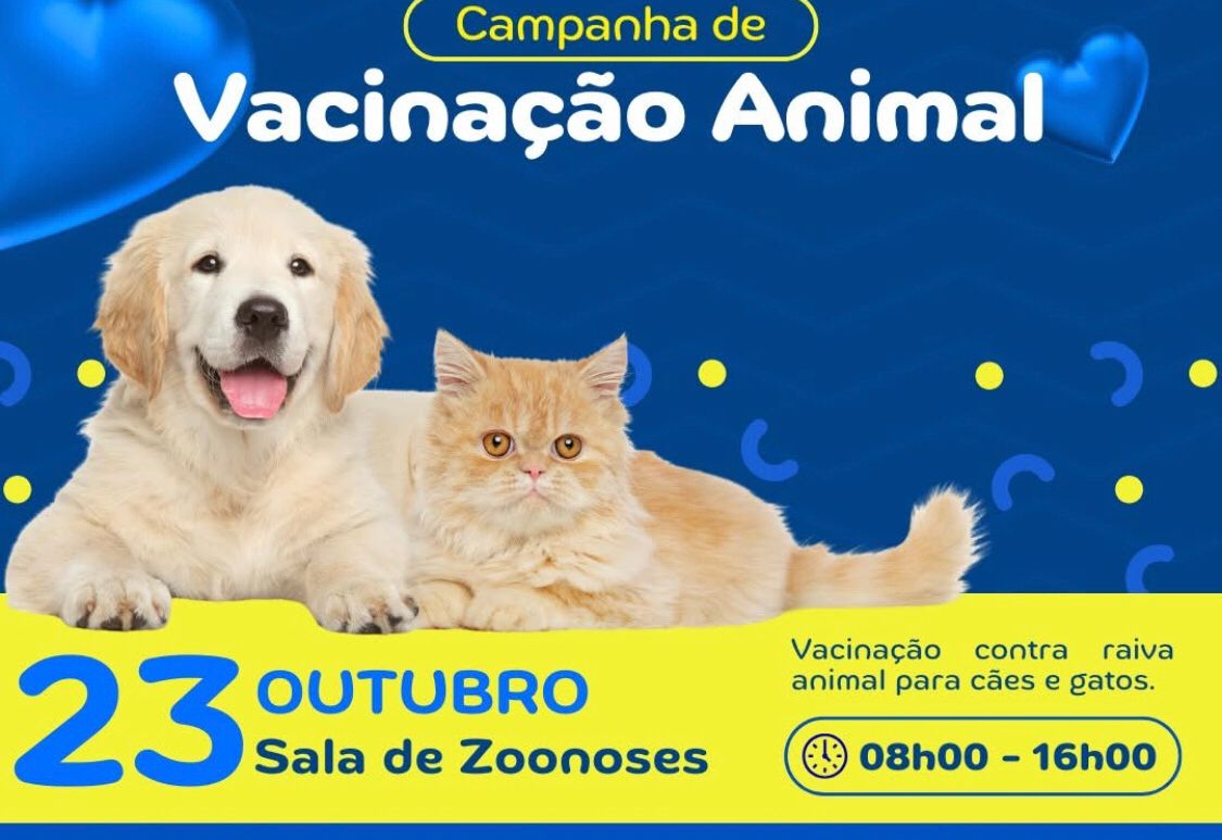 CAMPANHA DE VACINAÇÃO ANIMAL 