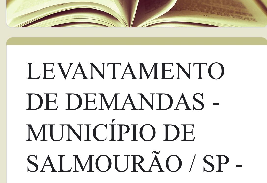SUA OPINIÃO É MUITO IMPORTANTE!