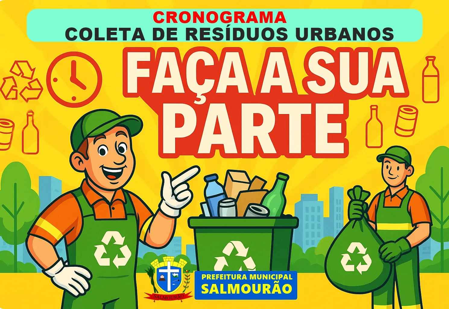 CRONOGRAMA - COLETA DE RESÍDUOS