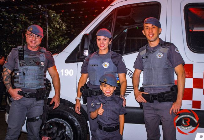 PEQUENO DAVI - POLICIAL MILITAR