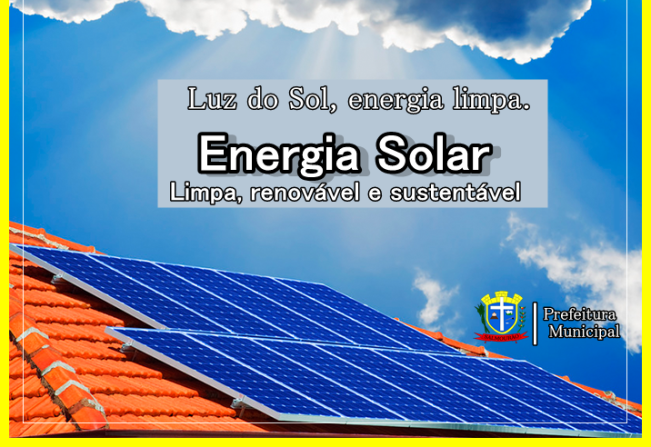 Campanha Luz do Sol, energia limpa.